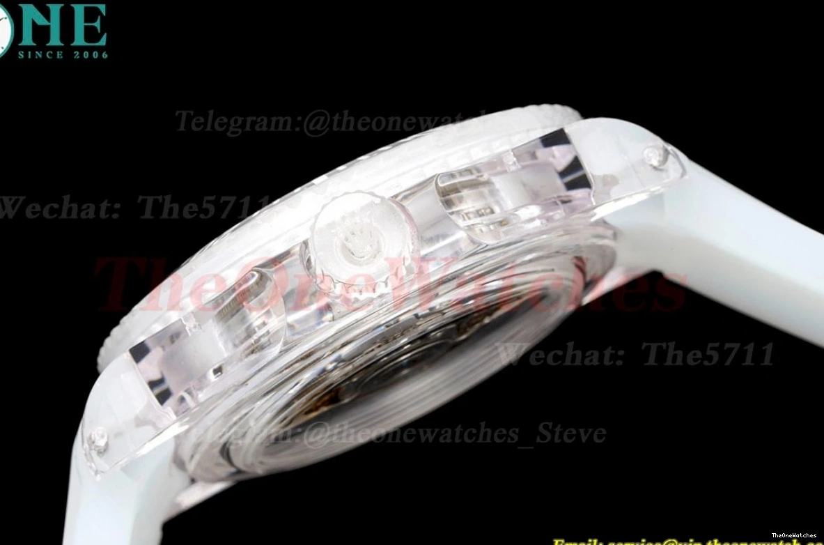 A2824 Acrylic F8F Skeleton Date No Submariner RU Dial 40MM 1210